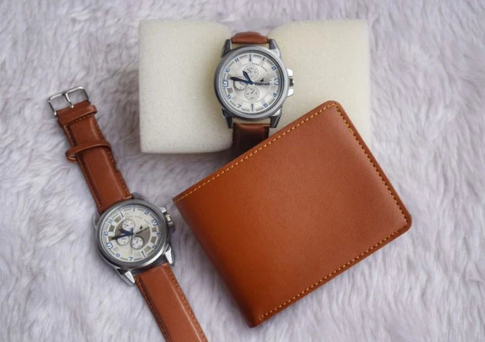 Men's Wallets And Watch Combo's