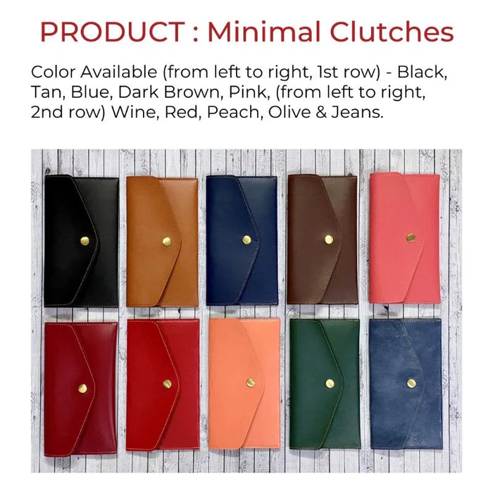 Minimal Clutch Wallet For Ladies