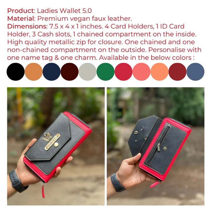 Personalized Ladies Wallet 5.0