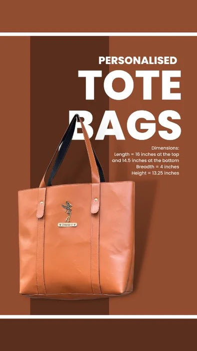 Ladies tote bags personalized