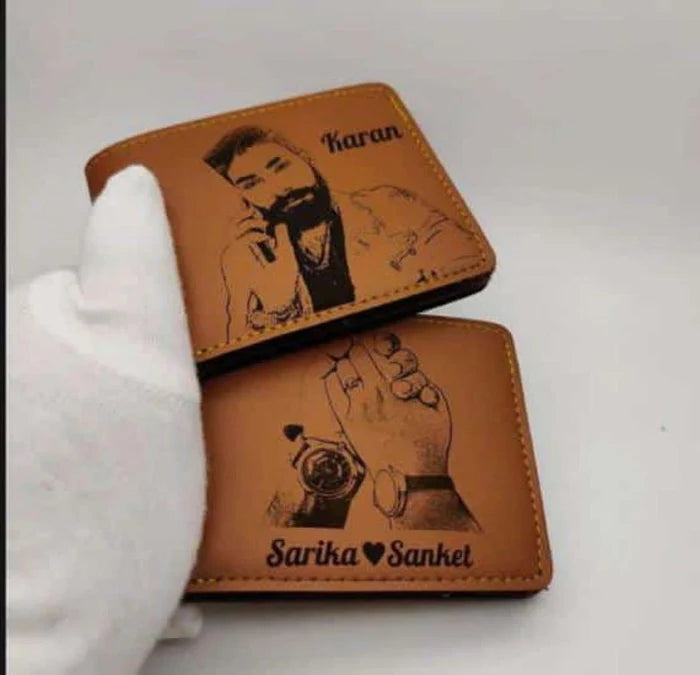 Personalized sketch wallet