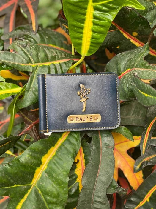 Money clip Wallet personalized
