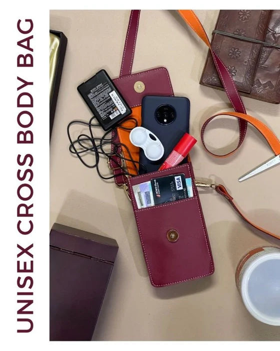 Personalised Unisex Cross Body Bag 2.0