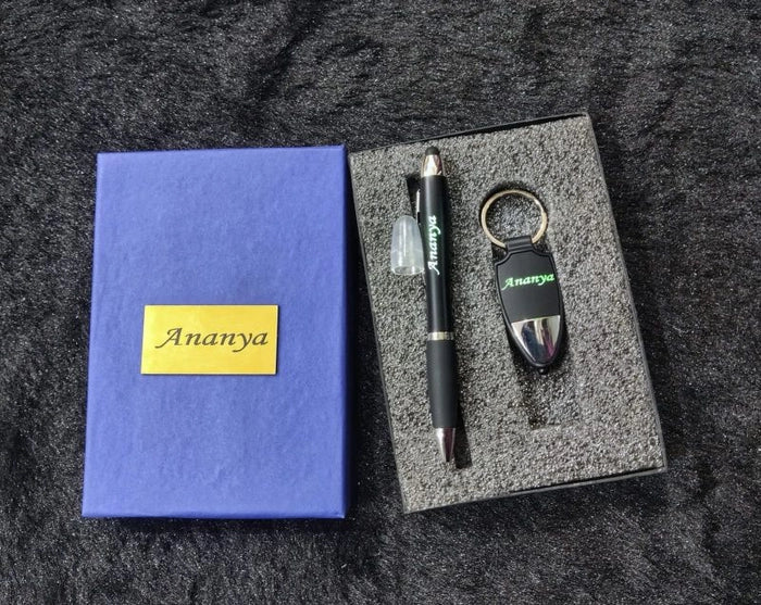 Led Pen & Keychain Combo set