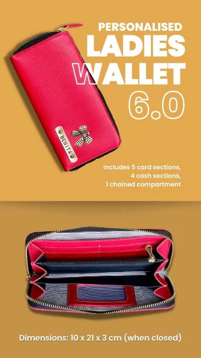 Personalized Ladies Wallet 6.0