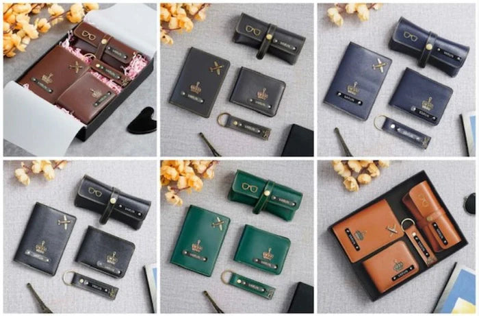 5 Piece Combo (metal name plate)for him