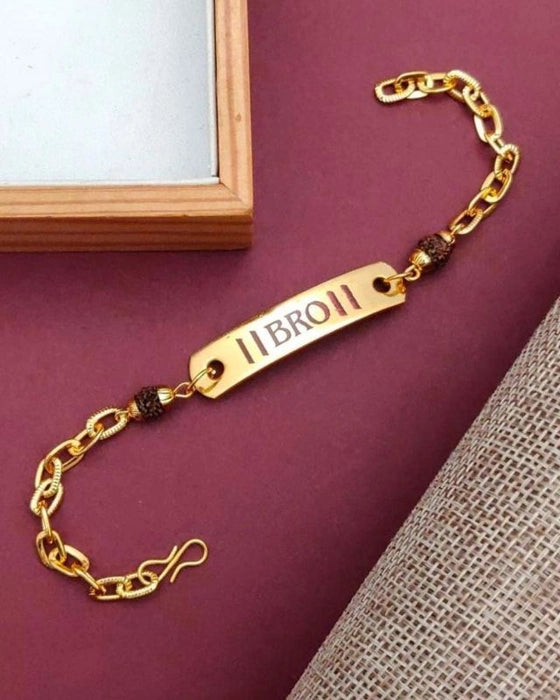 (set of -2 pieces) Personalized Rakhi 1.0