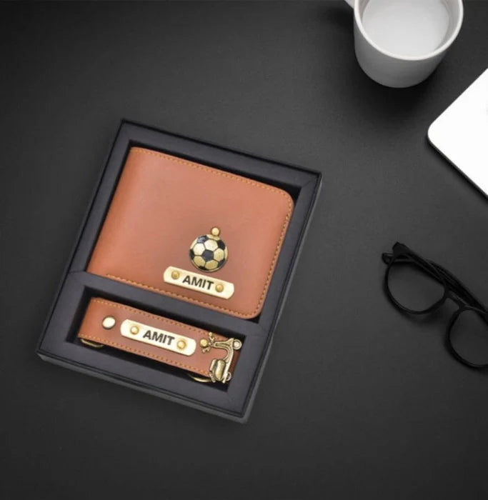 Men's Wallet And Keychain 2.0 Combo