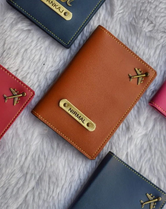 Personalized Couple Passport Covers 👩❤️👨(2 passport cover)