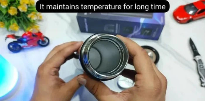 Black Temperature Bottle