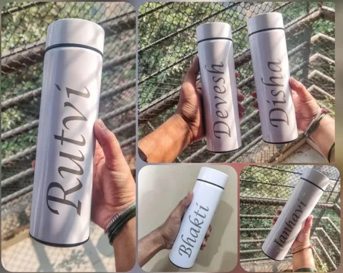 Temperature Bottle -white