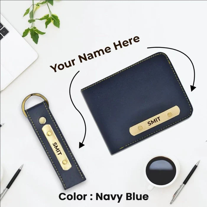 Men's Wallet And Keychain Combo 2.0( ONLY NAME)