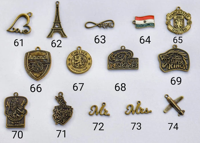 Personalized pu leather Key Chain's