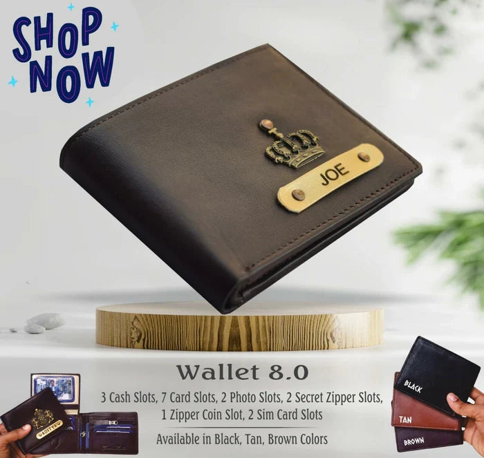 Men's Wallets 8.0(pure leather)