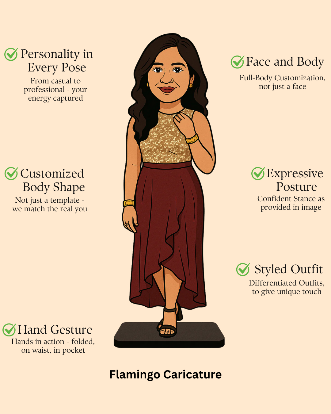 Wallet Adda Caricature