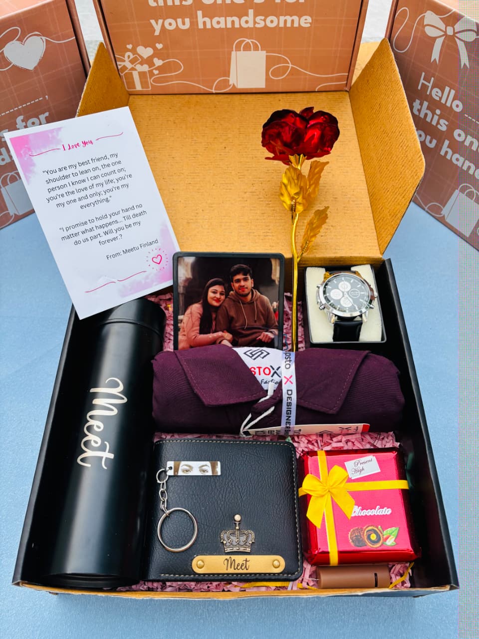 Wallet Adda Premium Custom Hamper for Men