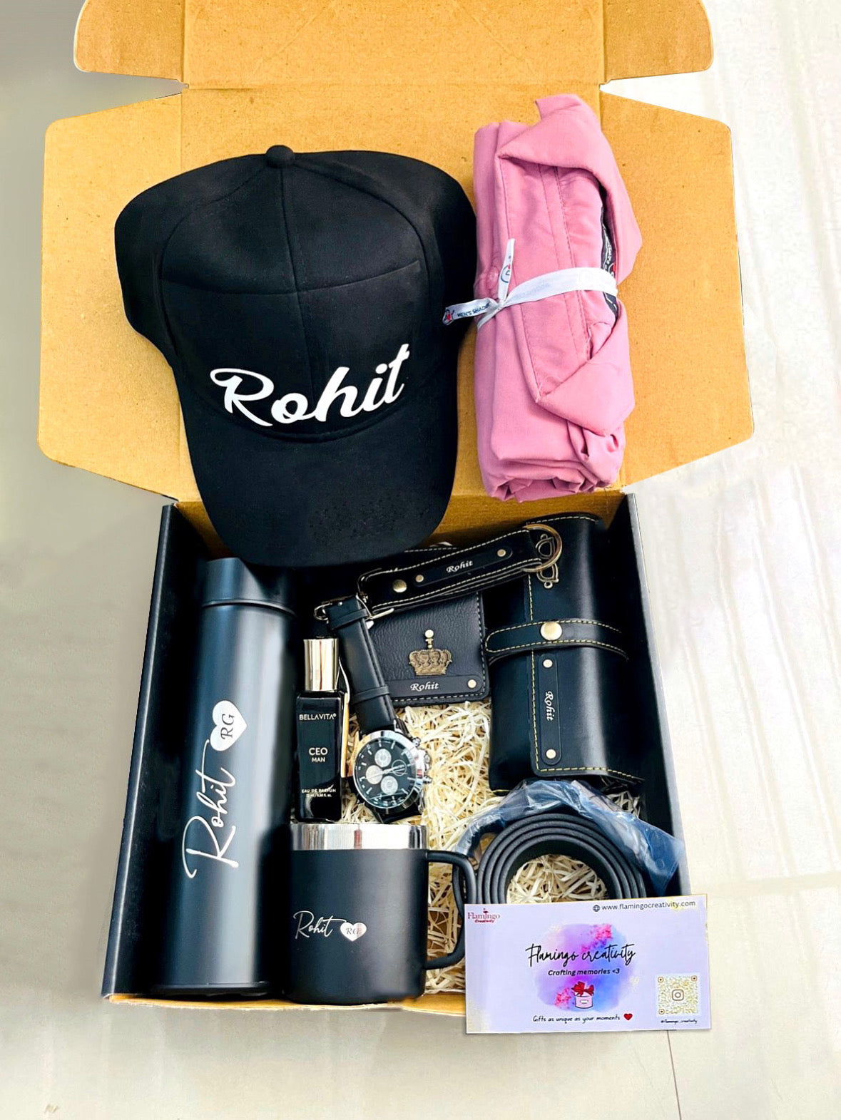 Wallet Adda Shirt Men’s Gift Set