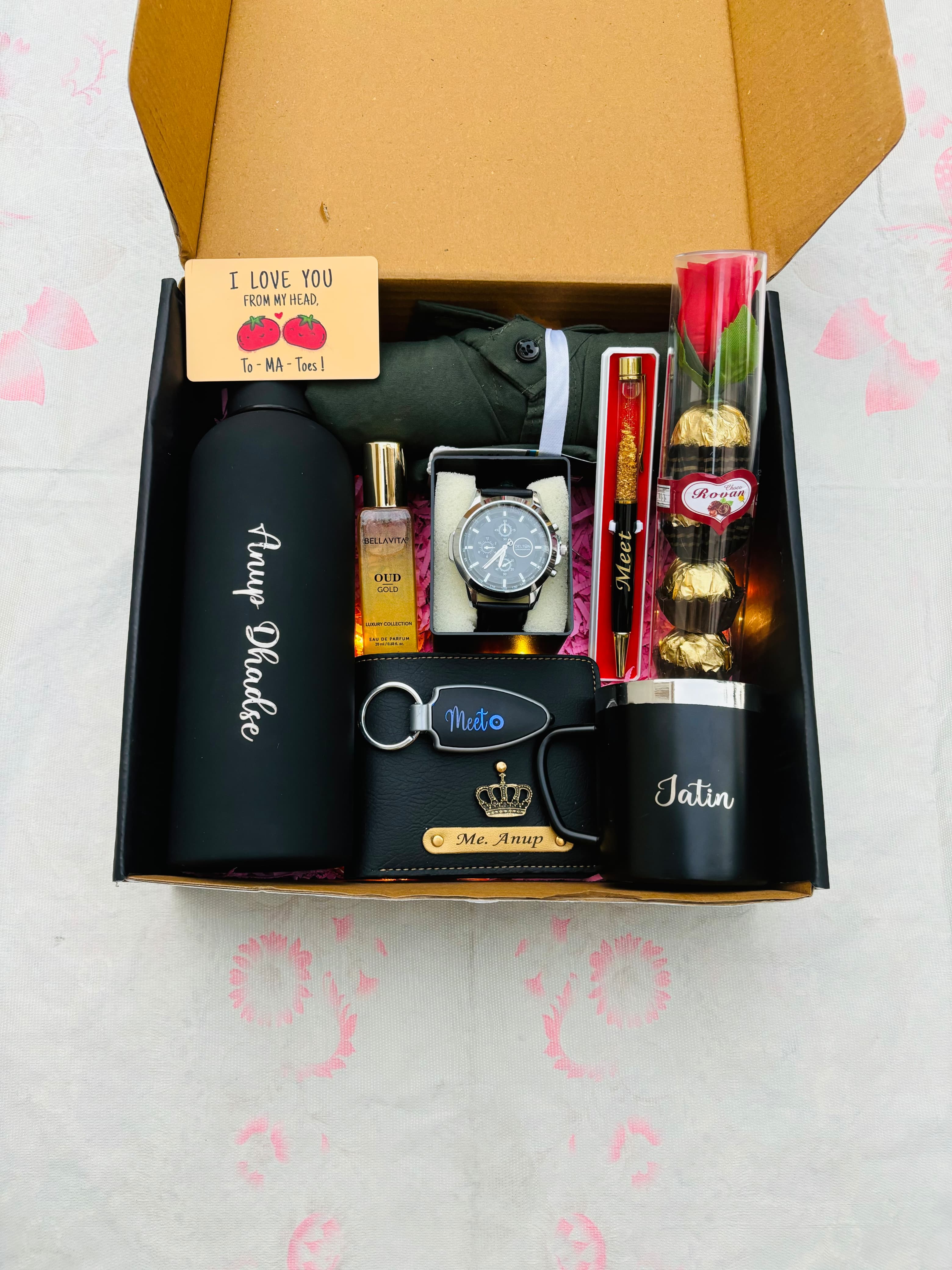 Wallet Adda Customized Gift Box for Men