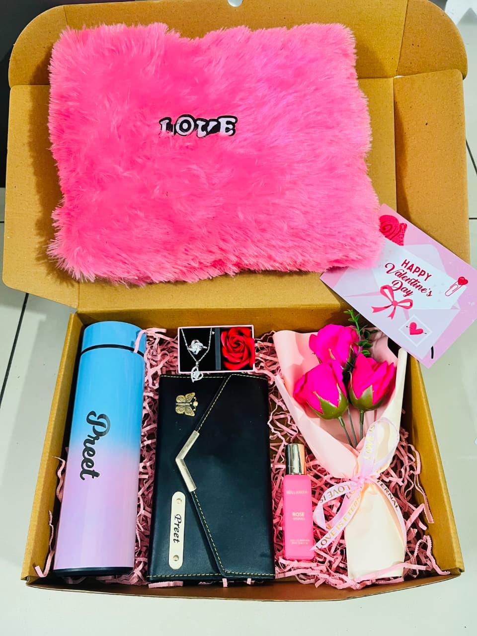 Wallet Adda Valentine Special Personalised Surprise Gift Box for Her