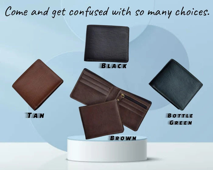 Personalized Men's Wallet 9.0- The Beast(BANGKOK LEATHER)