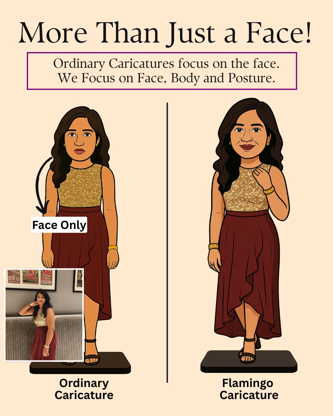 Wallet Adda Caricature