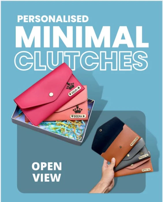 Minimal Clutch Wallet For Ladies