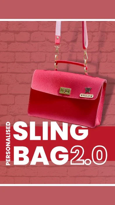 Ladies sling bag's 2.0 personalized