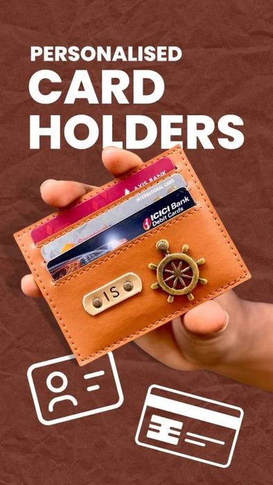 personalised Card Holder