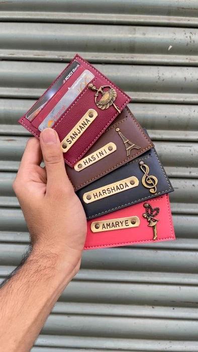 personalised Card Holder