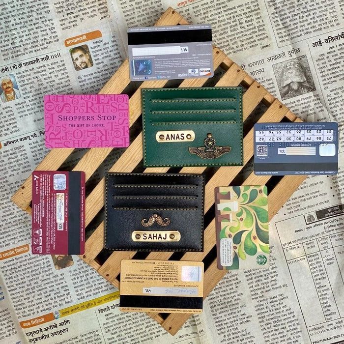personalised Card Holder