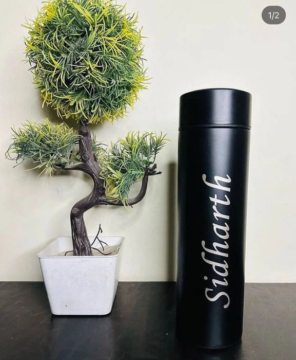 Temperature Bottle Black ( With Symbol )